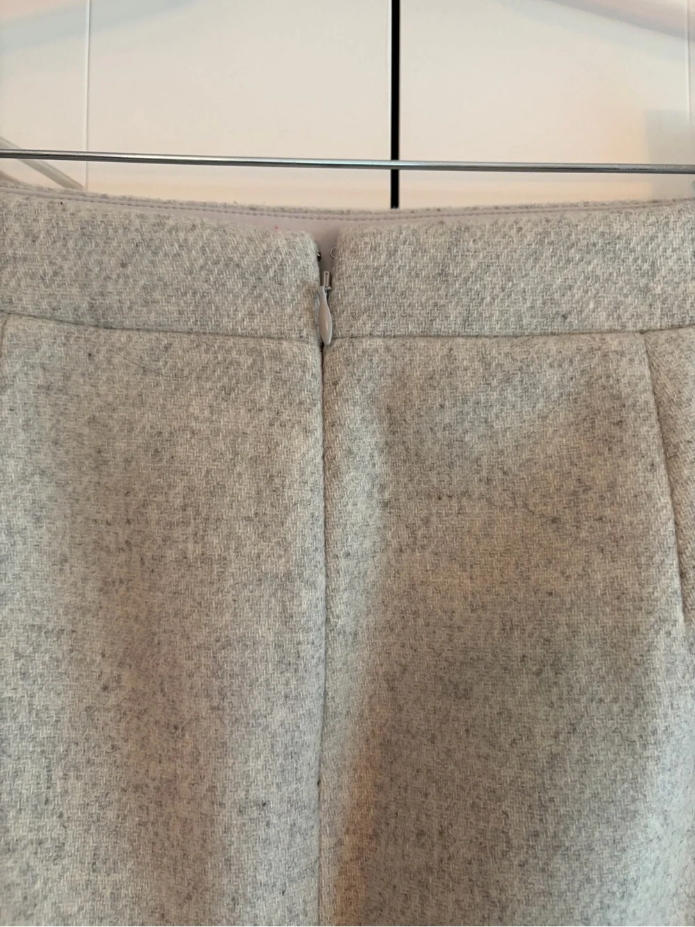 J.Crew Mercantile NWT Wool Blend Pencil Skirt Gray Professional Career Size 00